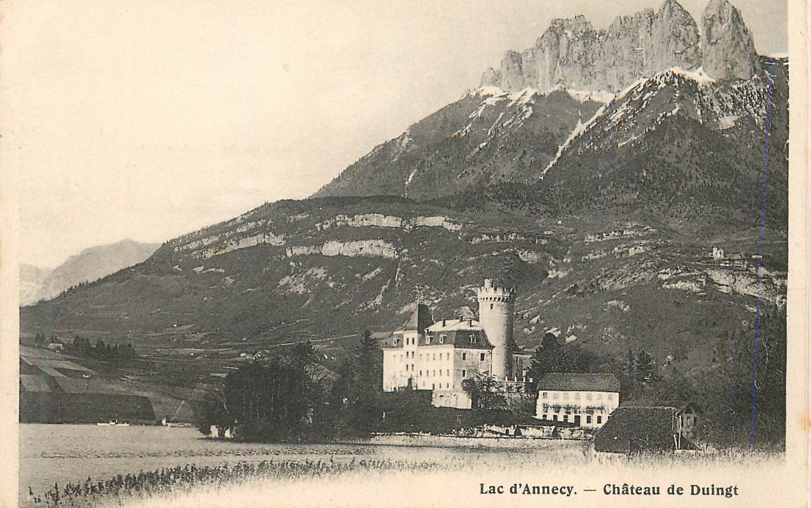 CPA Lac d'Annecy Chateau de Duingt