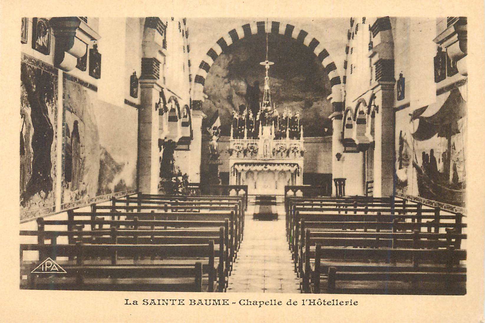 CPA La Sainte Baume Chapelle de l'Hotellerie