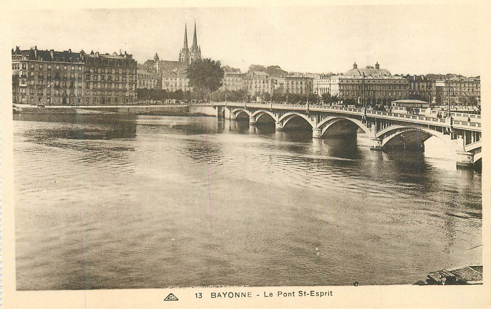 CPA Bayonne Le Pont St Esprit