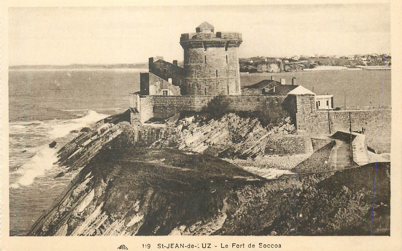 CPA St Jean de Luz Le Fort de Soccoa