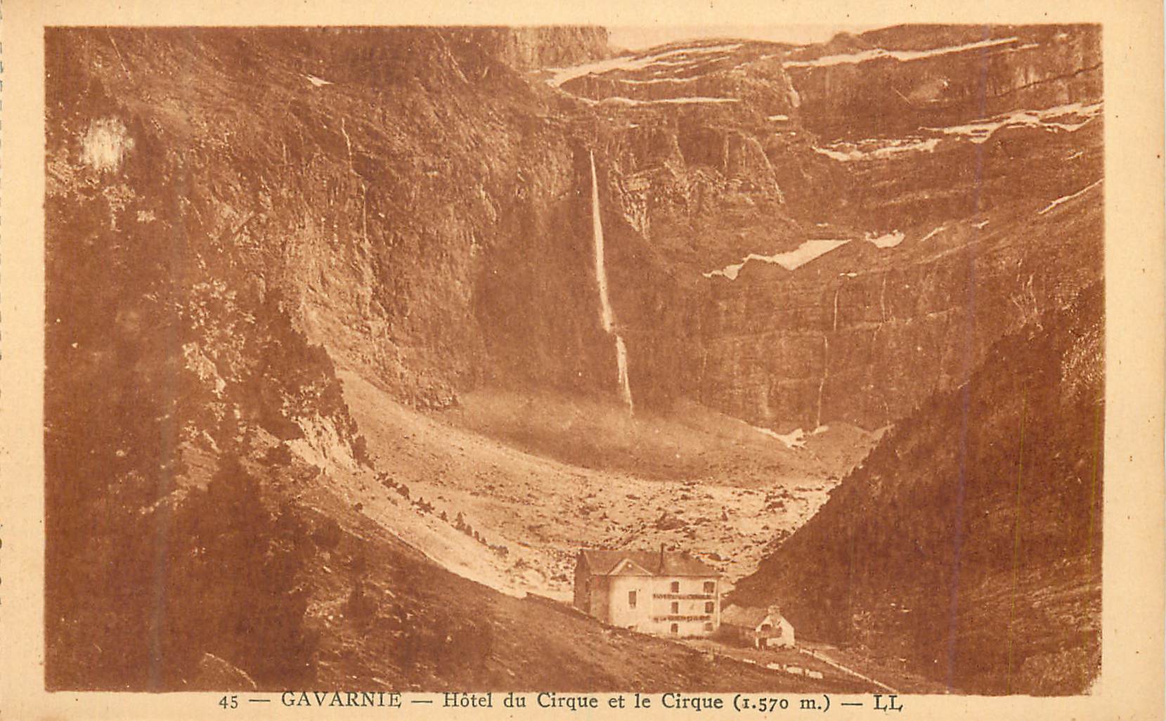 CPA Gavarnie Hotel du Cirque et le Cirque