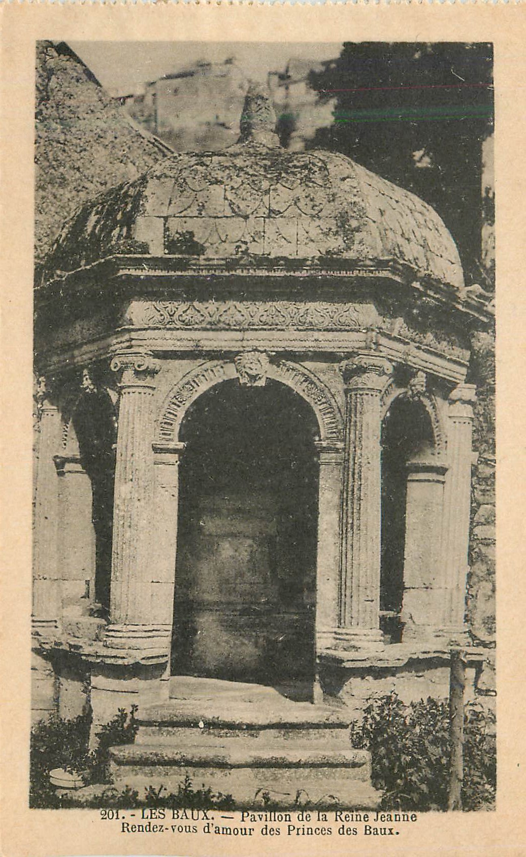 Les Baux — Pavillon de la Reine Jeanne, Rendez-vous d'amour des Princes des Baux — n° 201