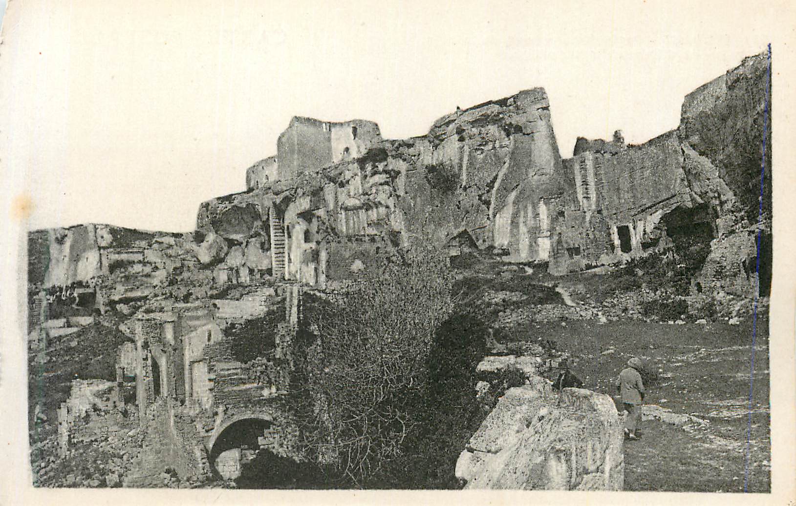 Ruines de la ville antique de Pergame — vue panoramique — éditeur non identifié