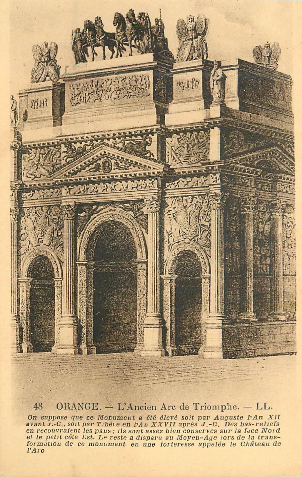 Orange — L'Ancien Arc de Triomphe — LL. n°48