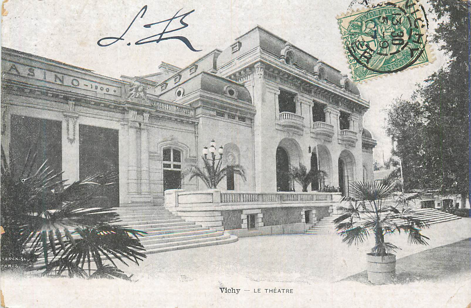 CPA Vichy Le Theatre