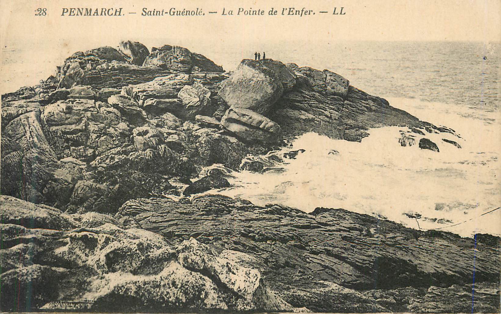CPA Penmarch Saint Guenole La Pointe de l'Enfer