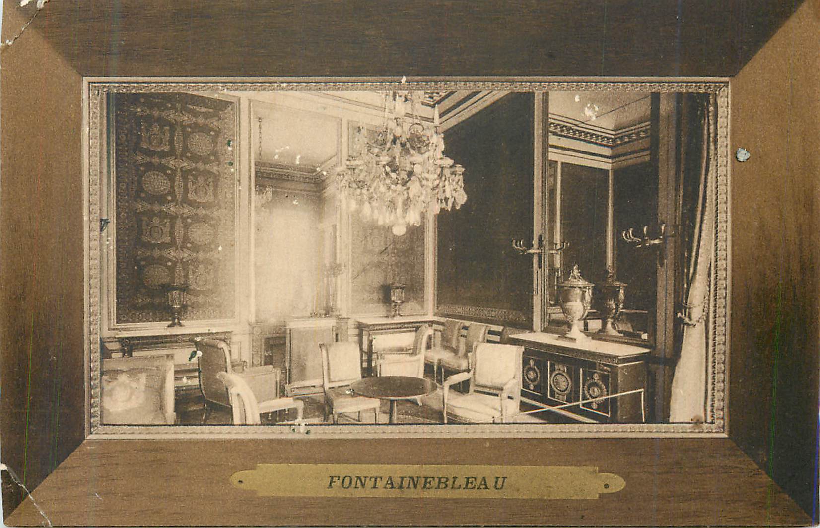 Intérieur du château de Fontainebleau — Salle à manger — Éditeur non identifié, n° de série non visible