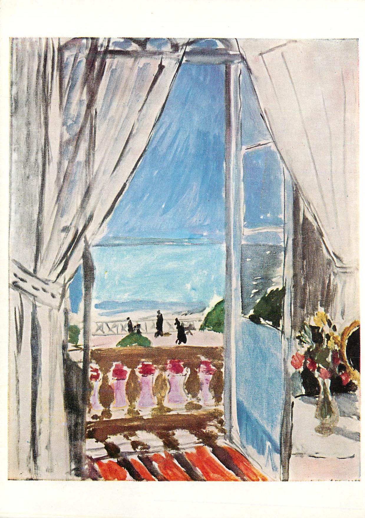 CPA Henri Matisse (1869 1955) Window at Nice 1919