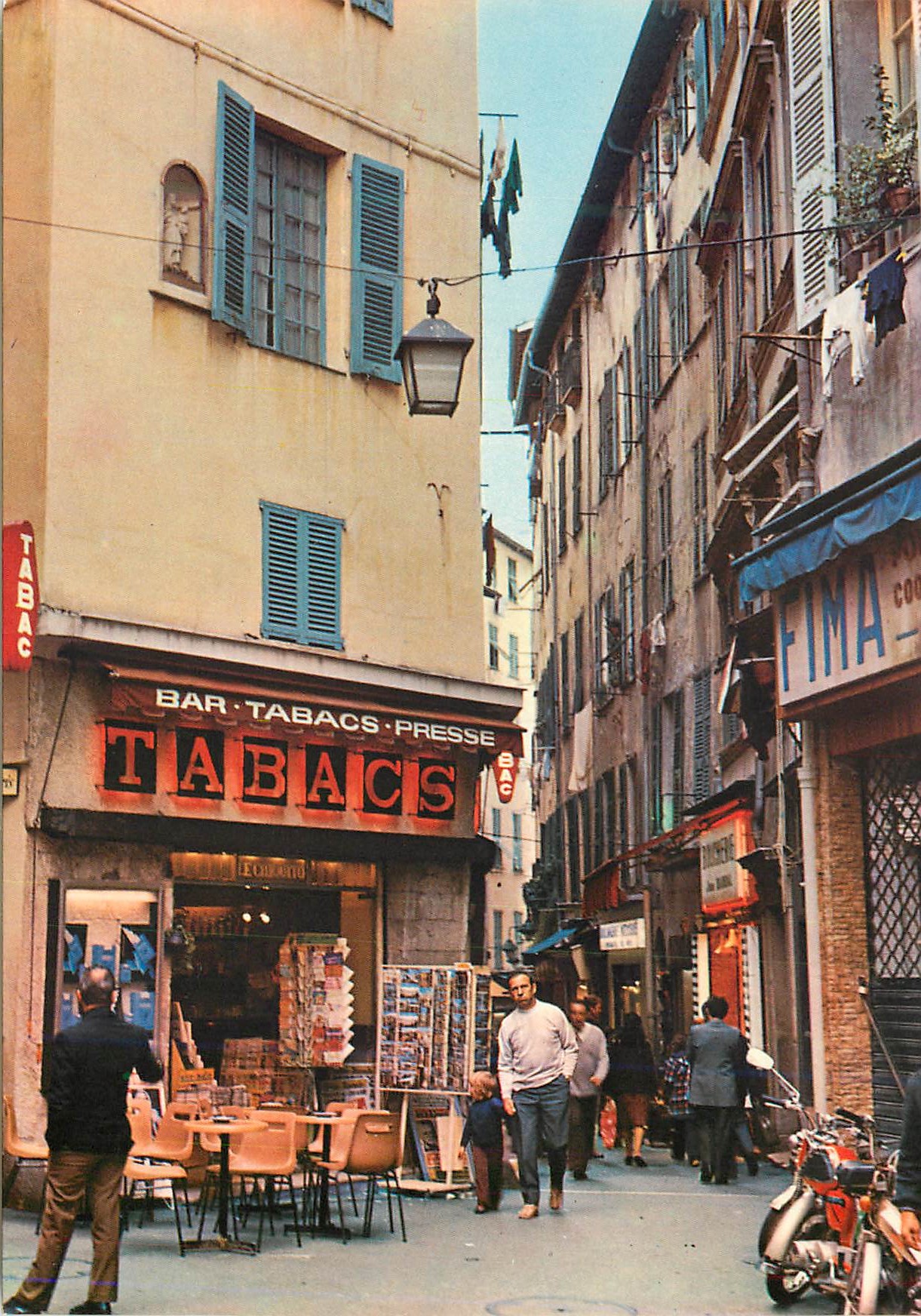 CPM Nice Cote d'Azur Coin caracteristique de la vieille ville Tabacs