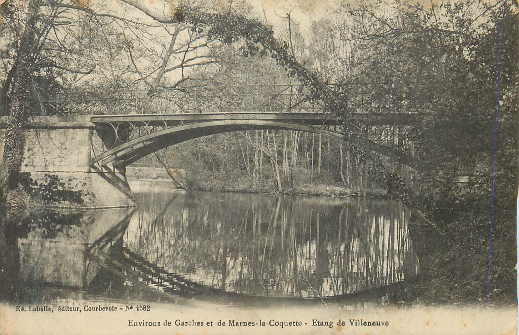 CPA Environs de Garches et de Marnes la Coquette Etange de Villeneuve