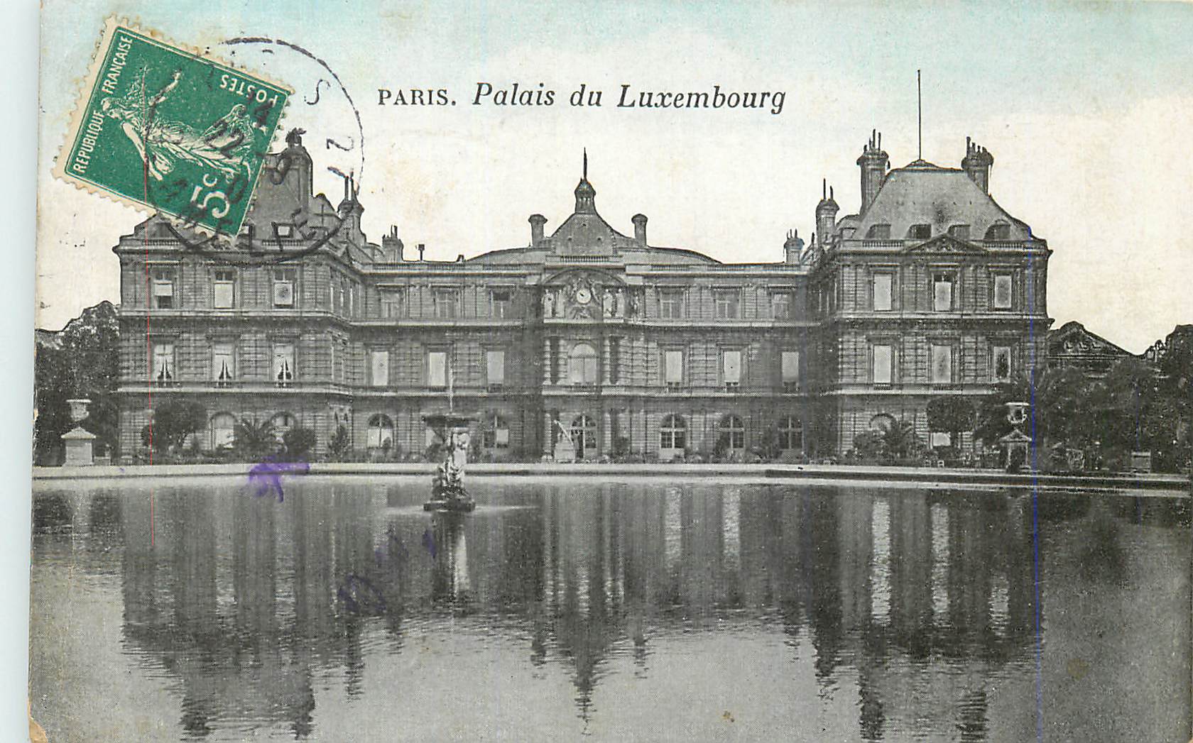 CPA Paris Palais du Luxembourg