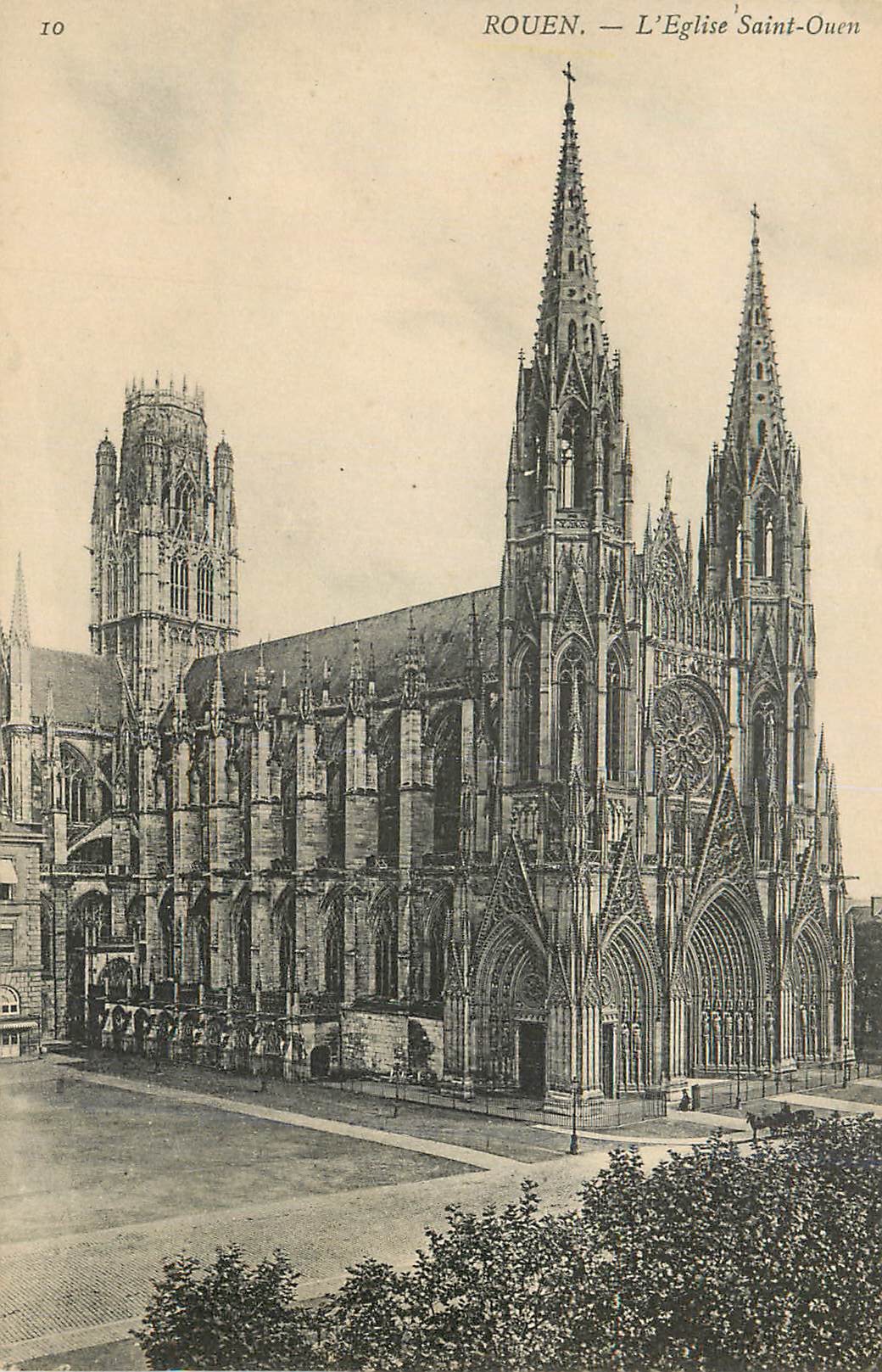 CPA Rouen L'Eglise Saint Ouen