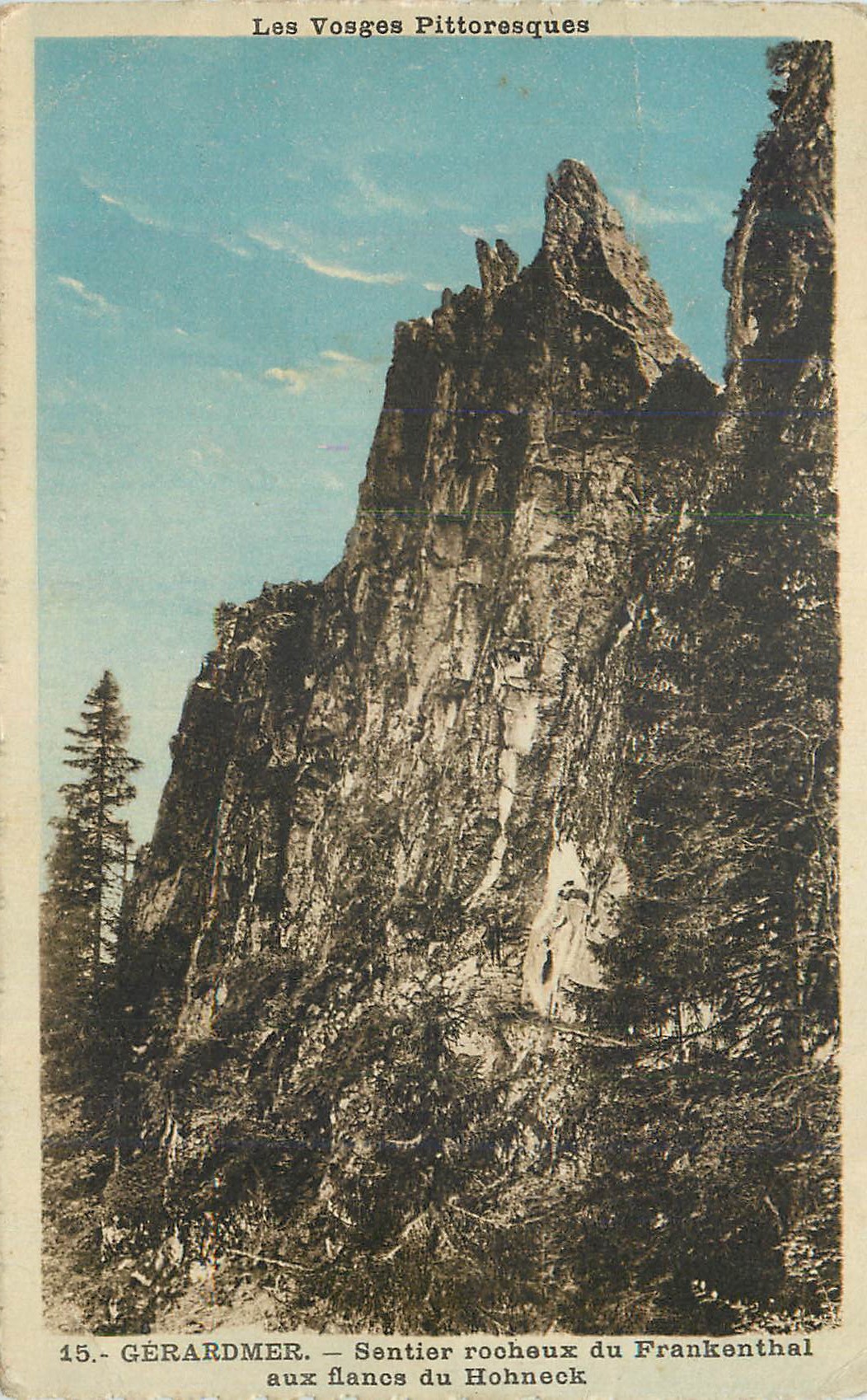 Gérardmer — Sentier rocheux du Frankenthal aux flancs du Hohneck — Les Vosges Pittoresques