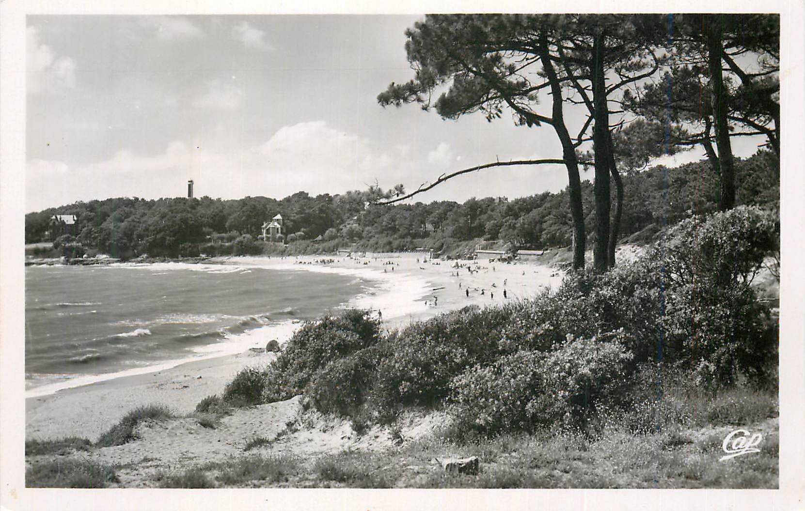 CPM Saint Palais sur Mer La Plage du Platin