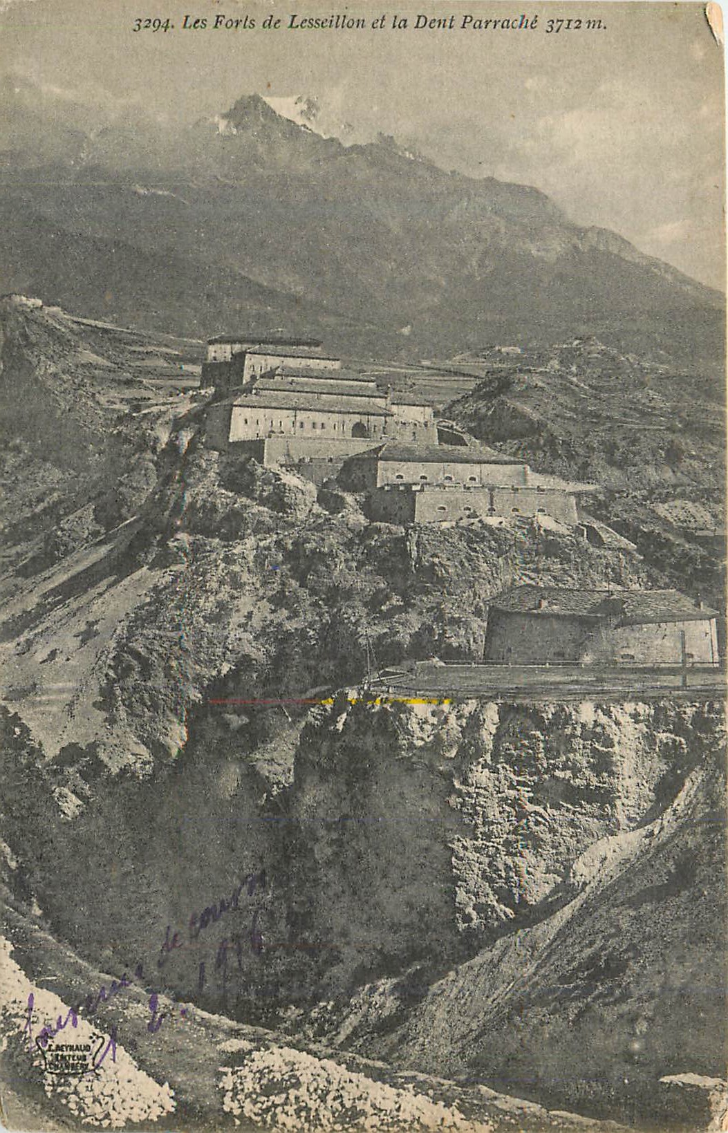 CPA Les Forts de Lesseillon et la Dent Parracise