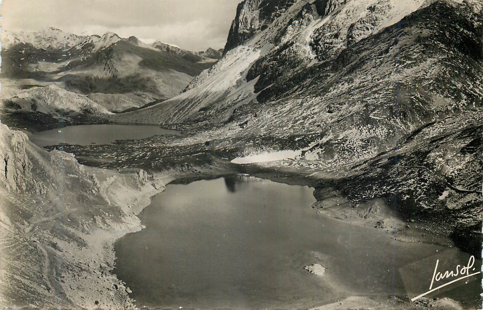 CPM Valloire (Savoie) Les Deux lacs des Rochilles