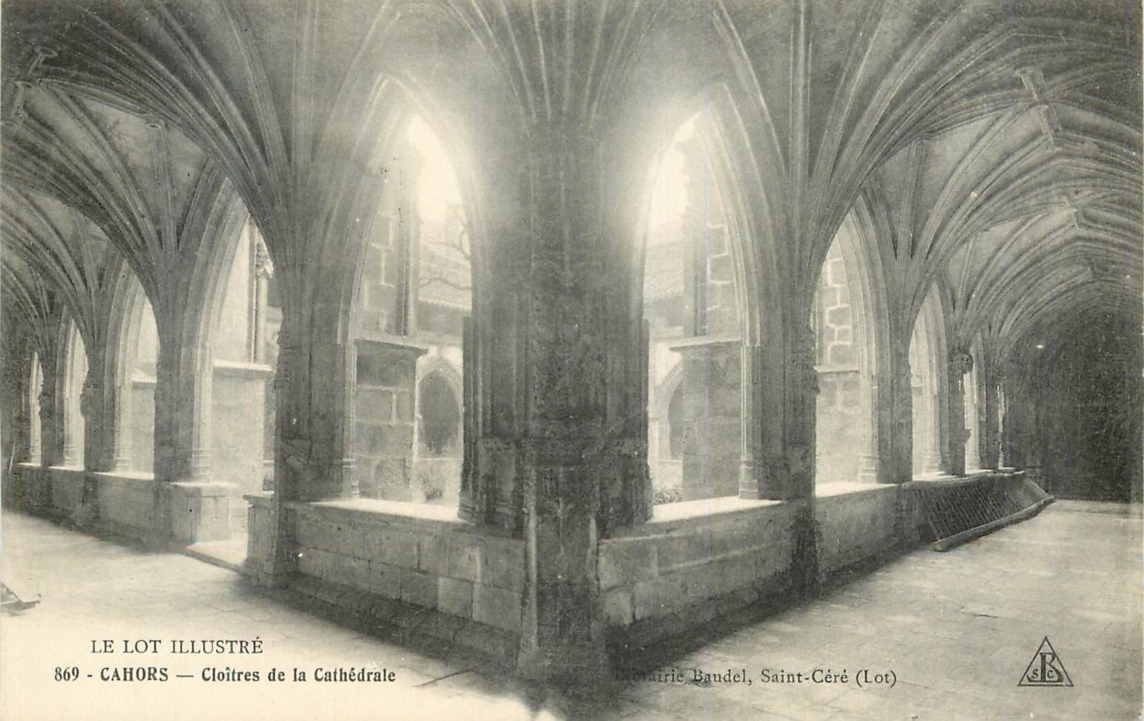 CPA Le Lot Illustre Cahors Cloitres de la Cathedrale Cedric Baudel Saint Cere (Lot)