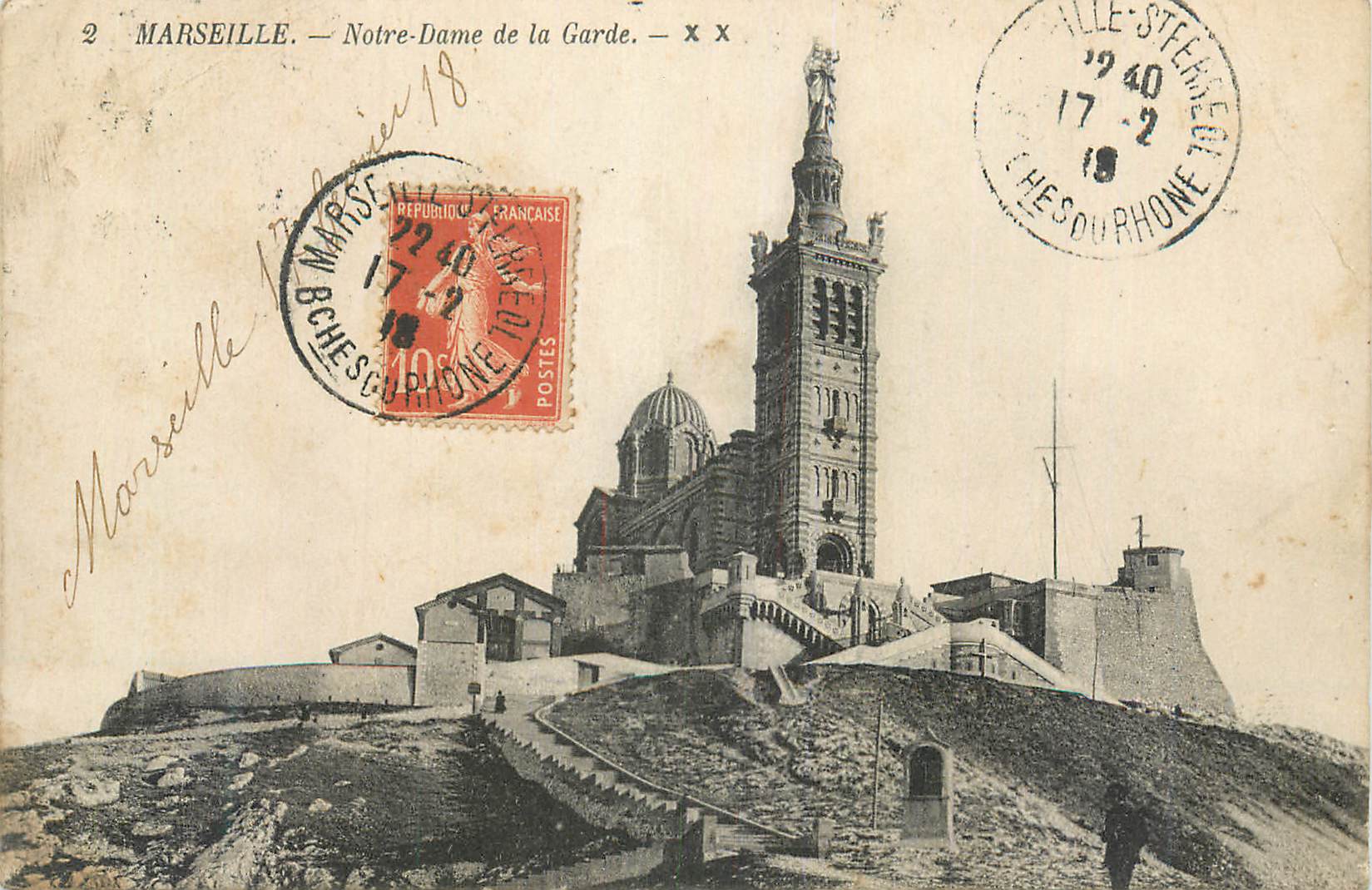 CPA Marseille Notre Dame de la Garde