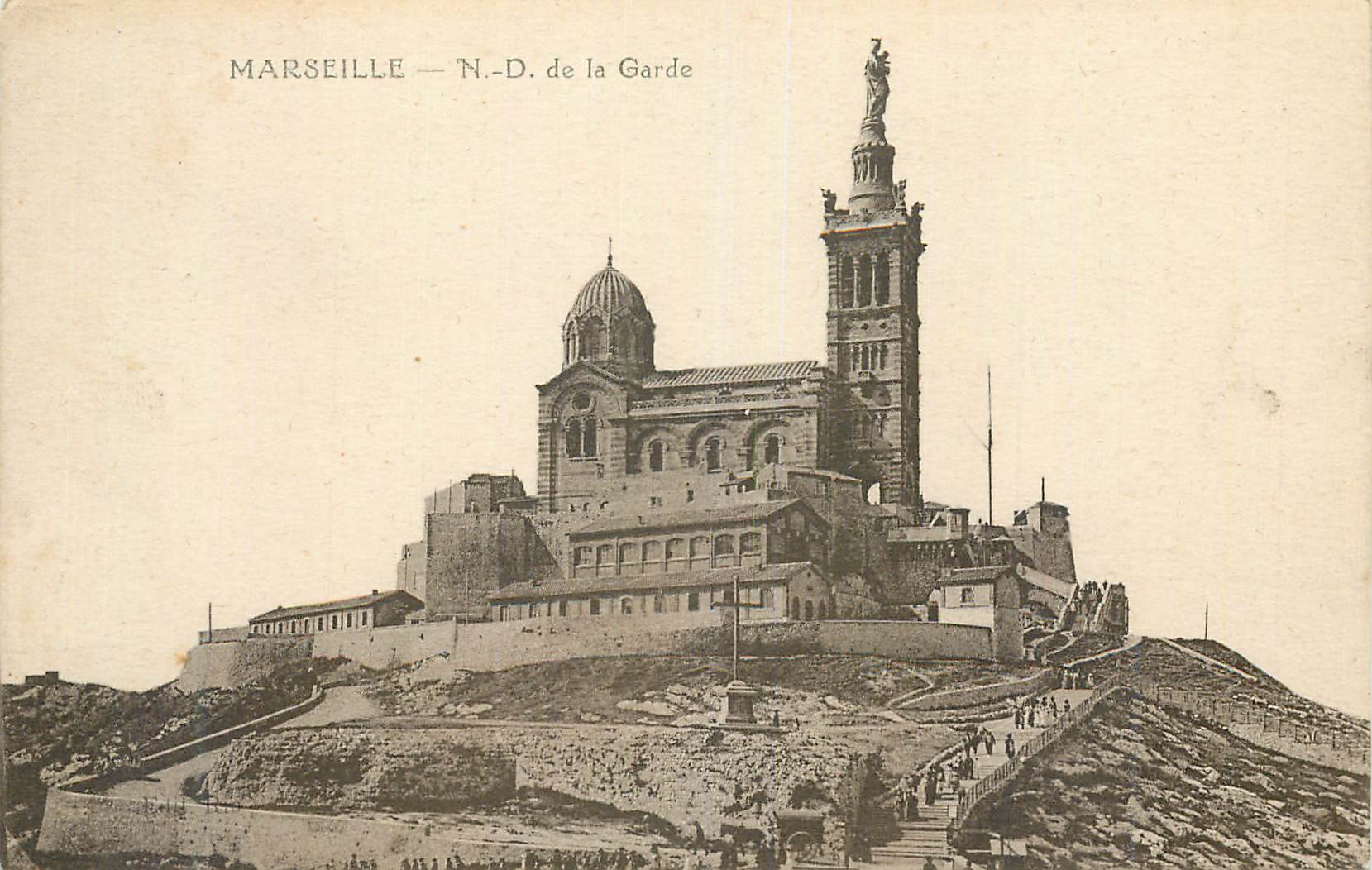CPA Marseille Notre Dame de la Garde