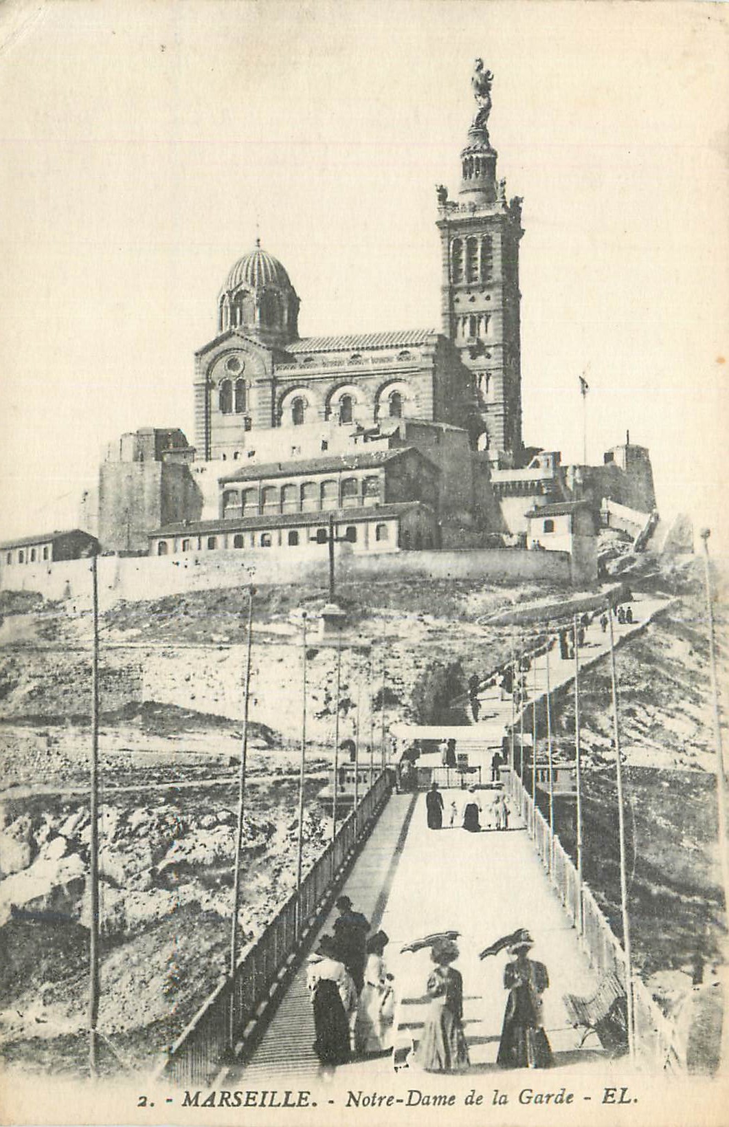 CPA Marseille Notre Dame de la Garde EL