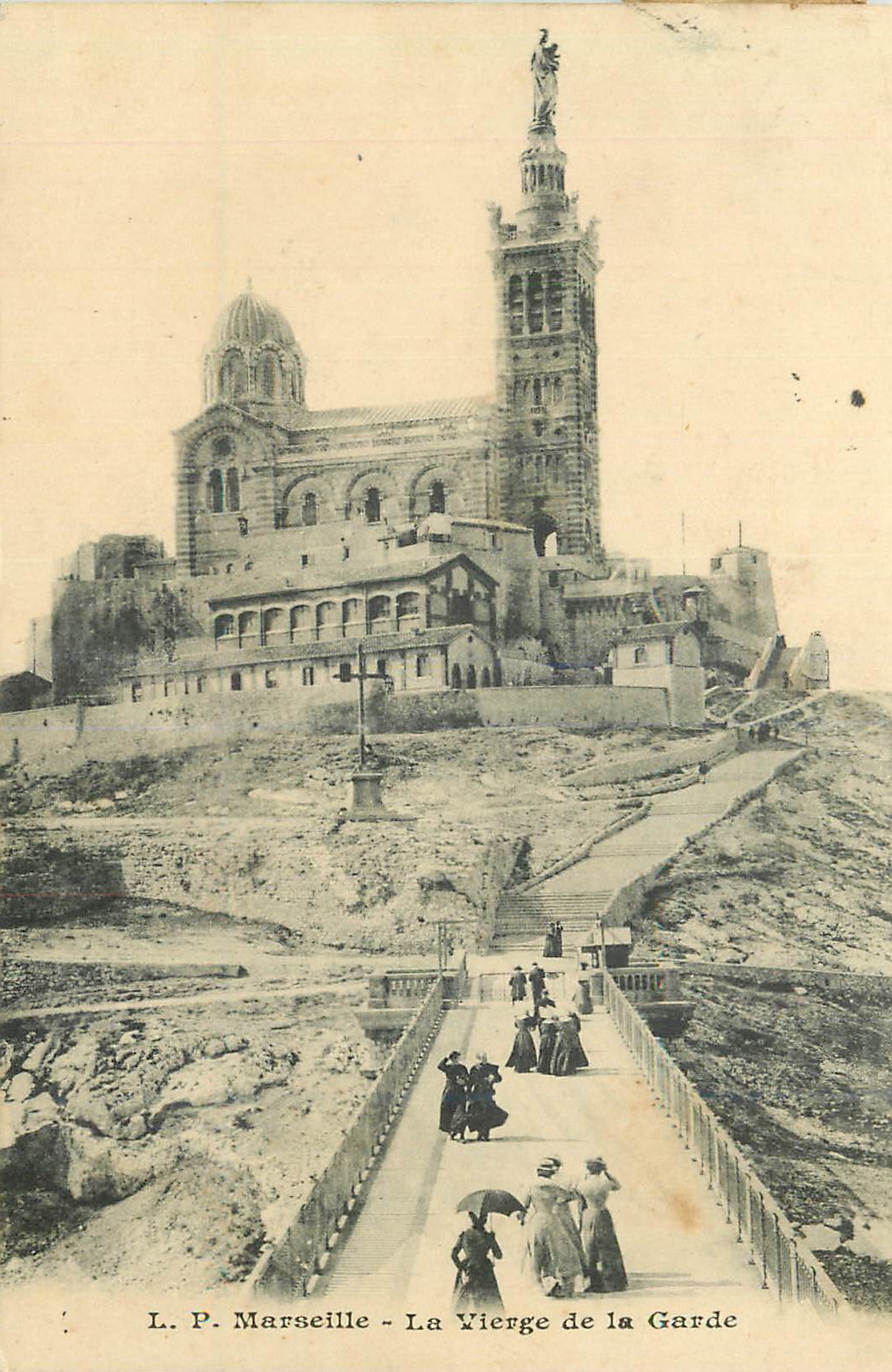 CPA Marseille L P la Vierge de la Garde