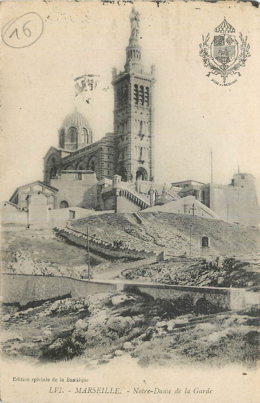 CPA Marseille Notre Dame de la Garde