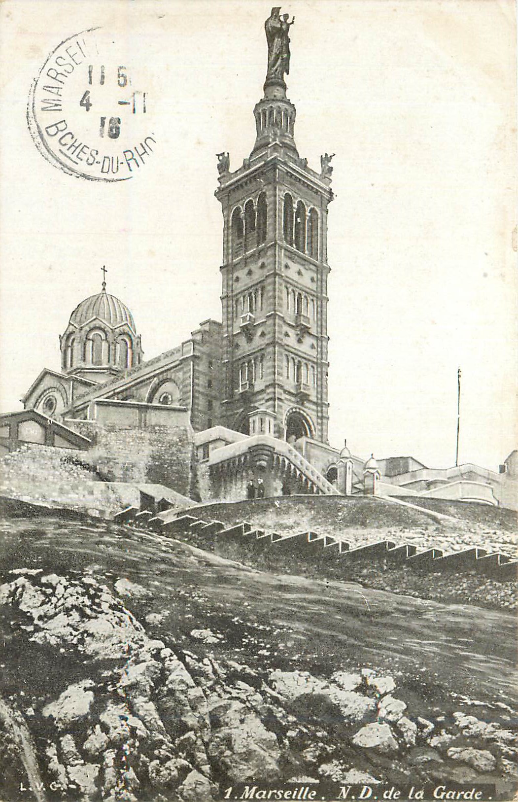 CPA Marseille Notre Dame de la Garde