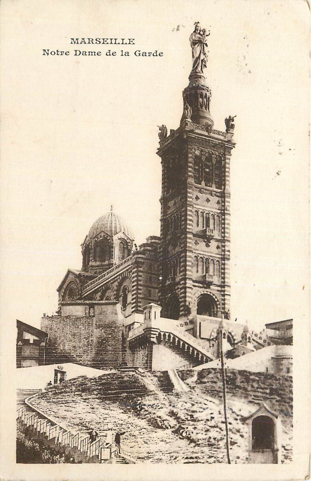 CPA Marseille Notre Dame de la Garde