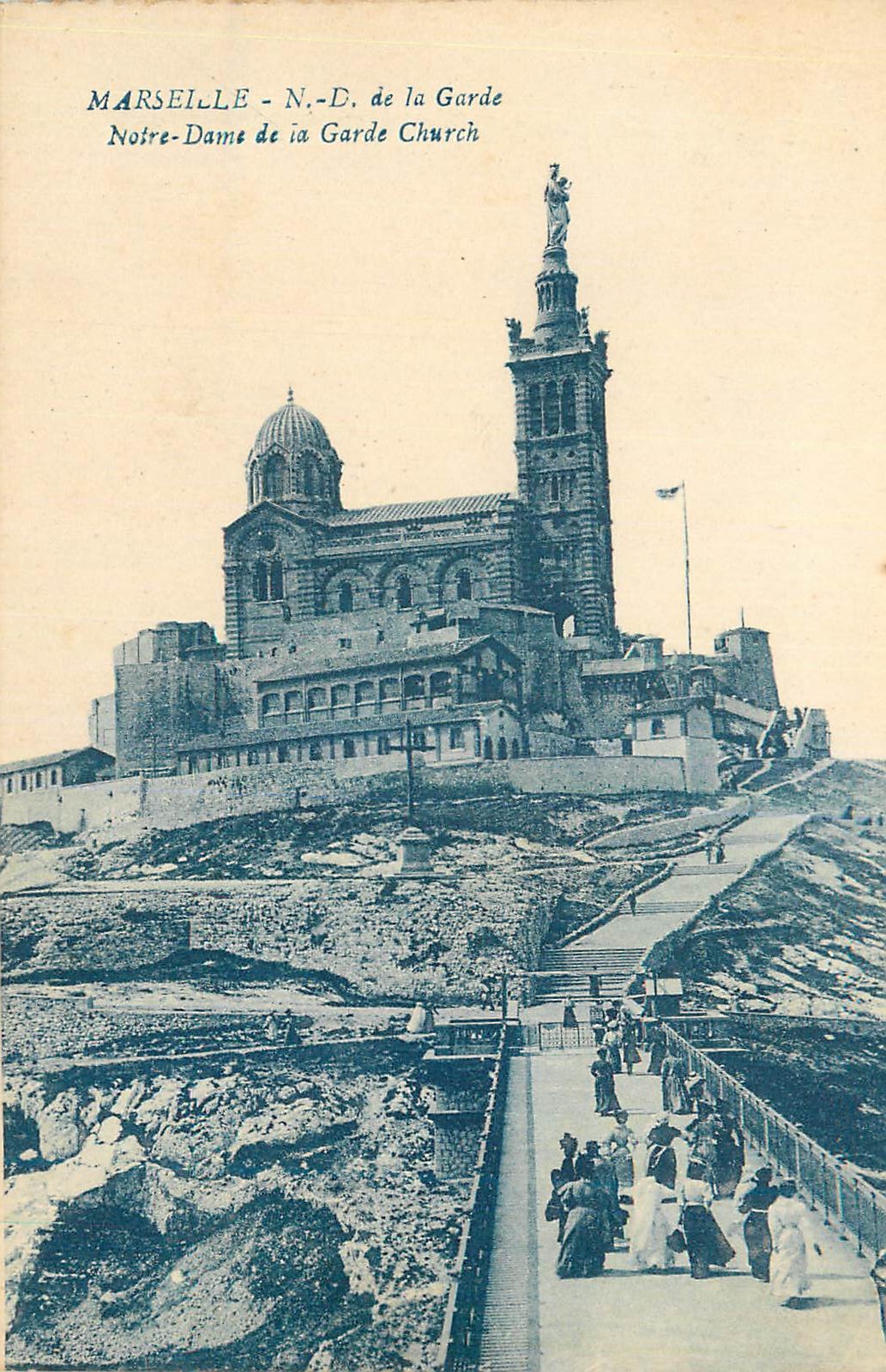 CPA Marseille Notre Dame de la Garde Church