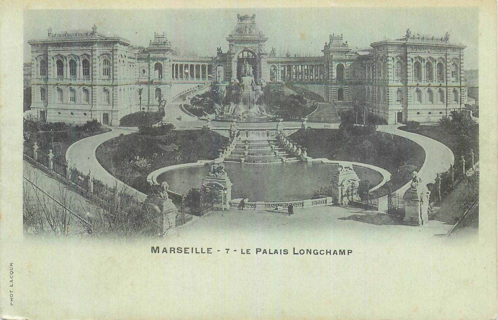 CPA Marseille Le Palais Longchamp