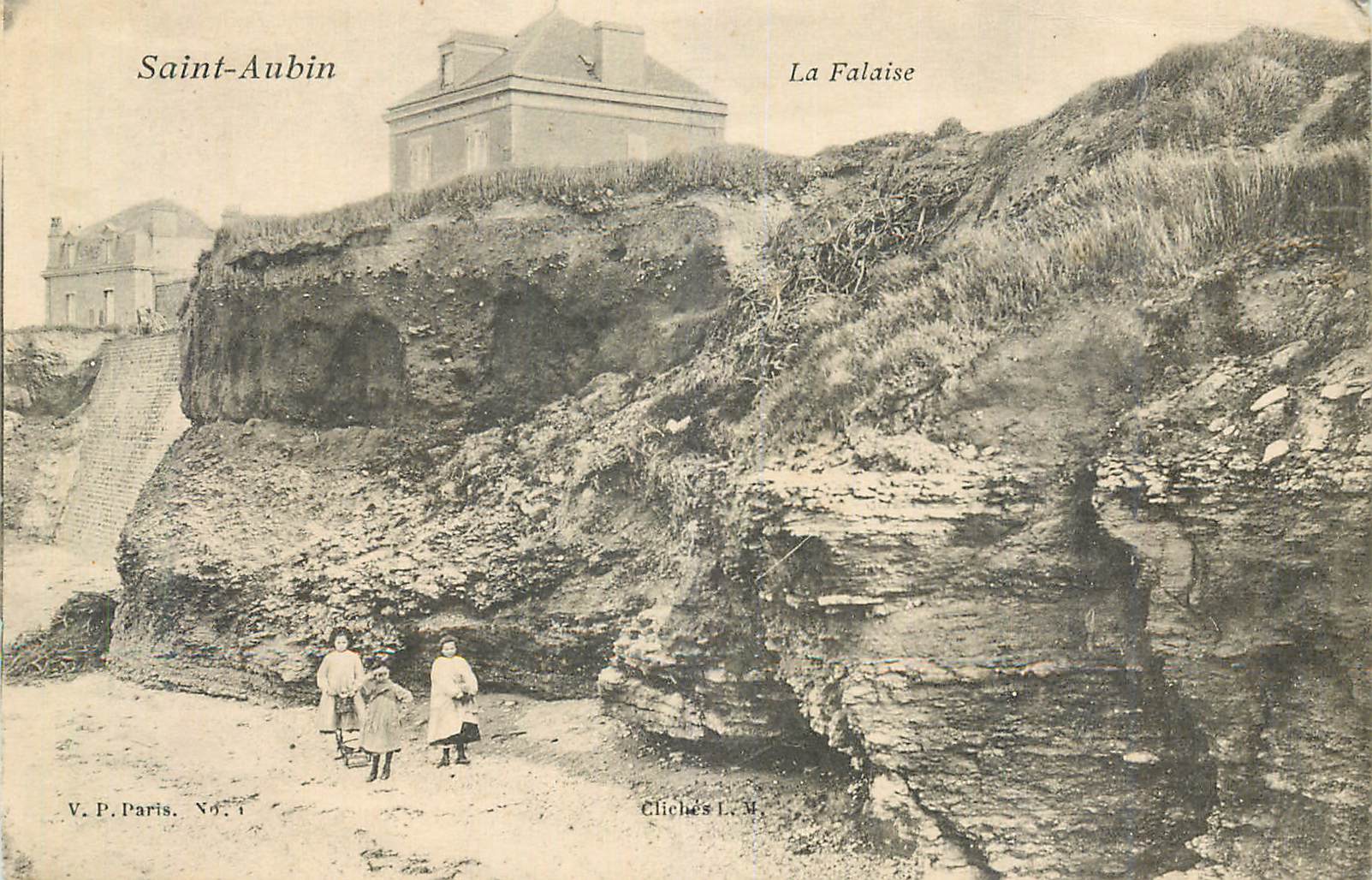 CPA Saint Aubin La Falaise