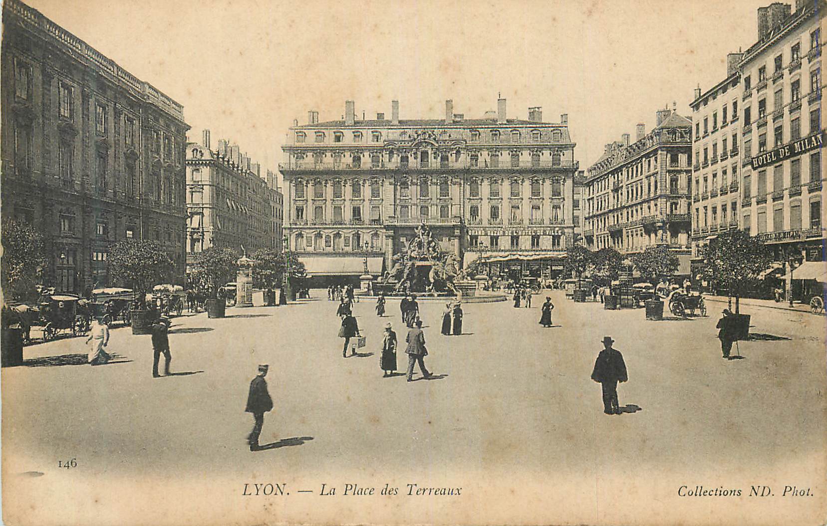 CPA Lyon La Place des Terreaux