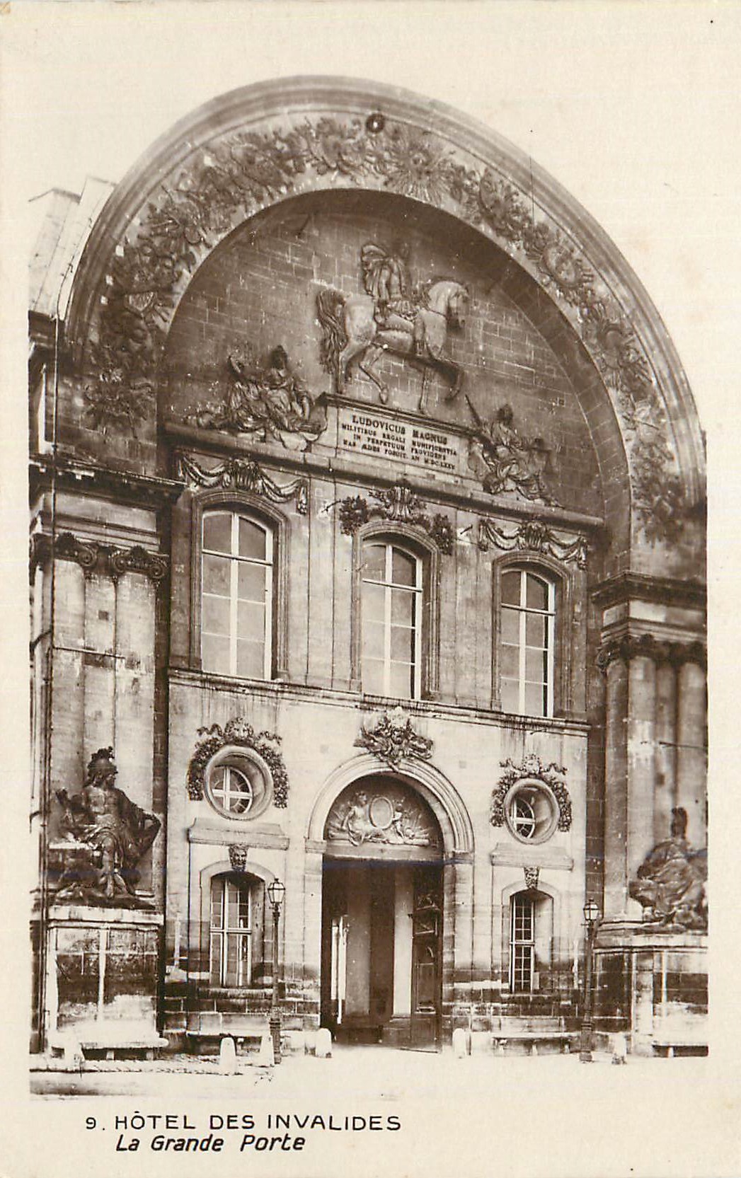 CPA Hotel des Invalides La Grande Porte 