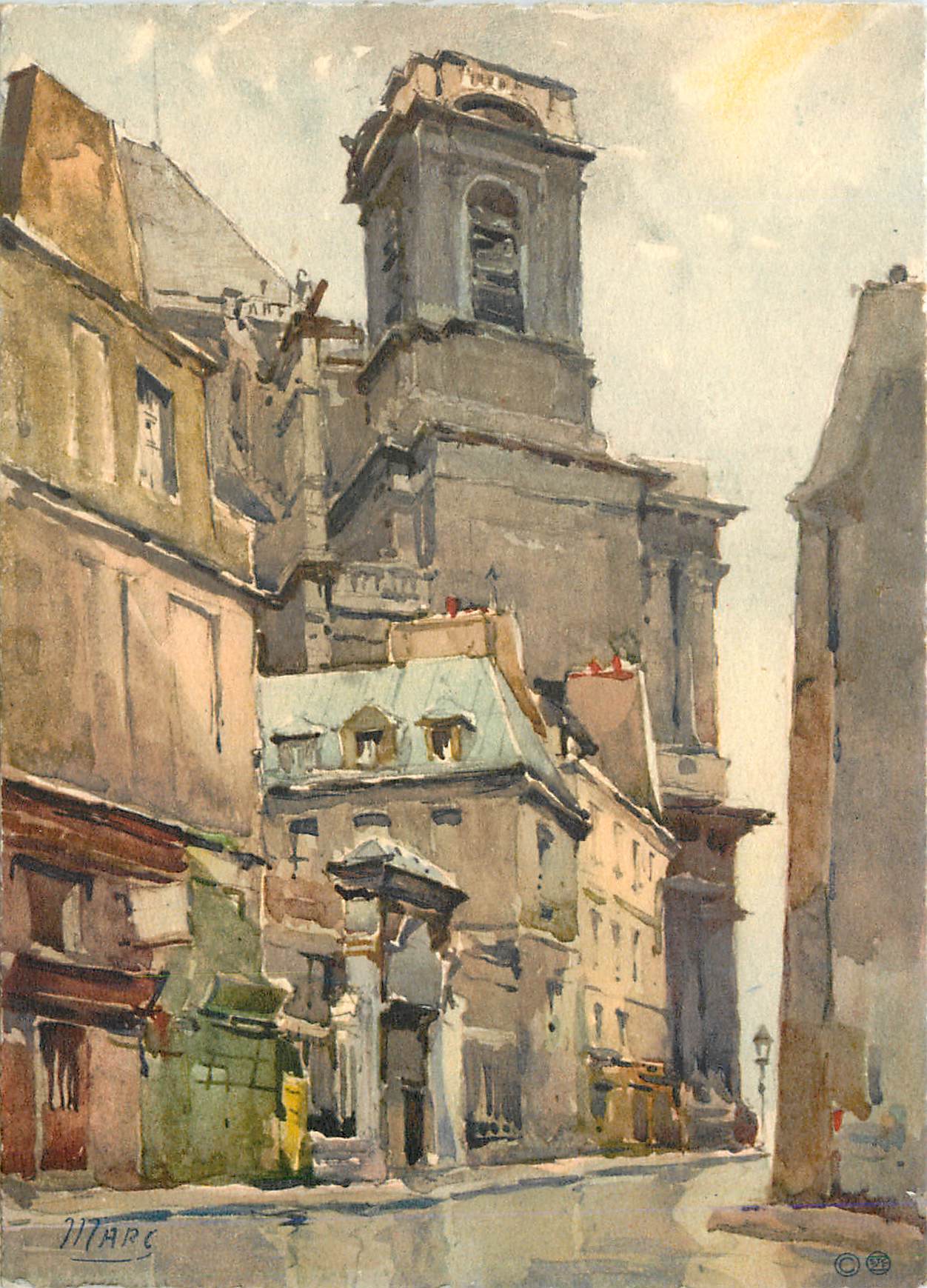 CPM Paris Rue du Jour