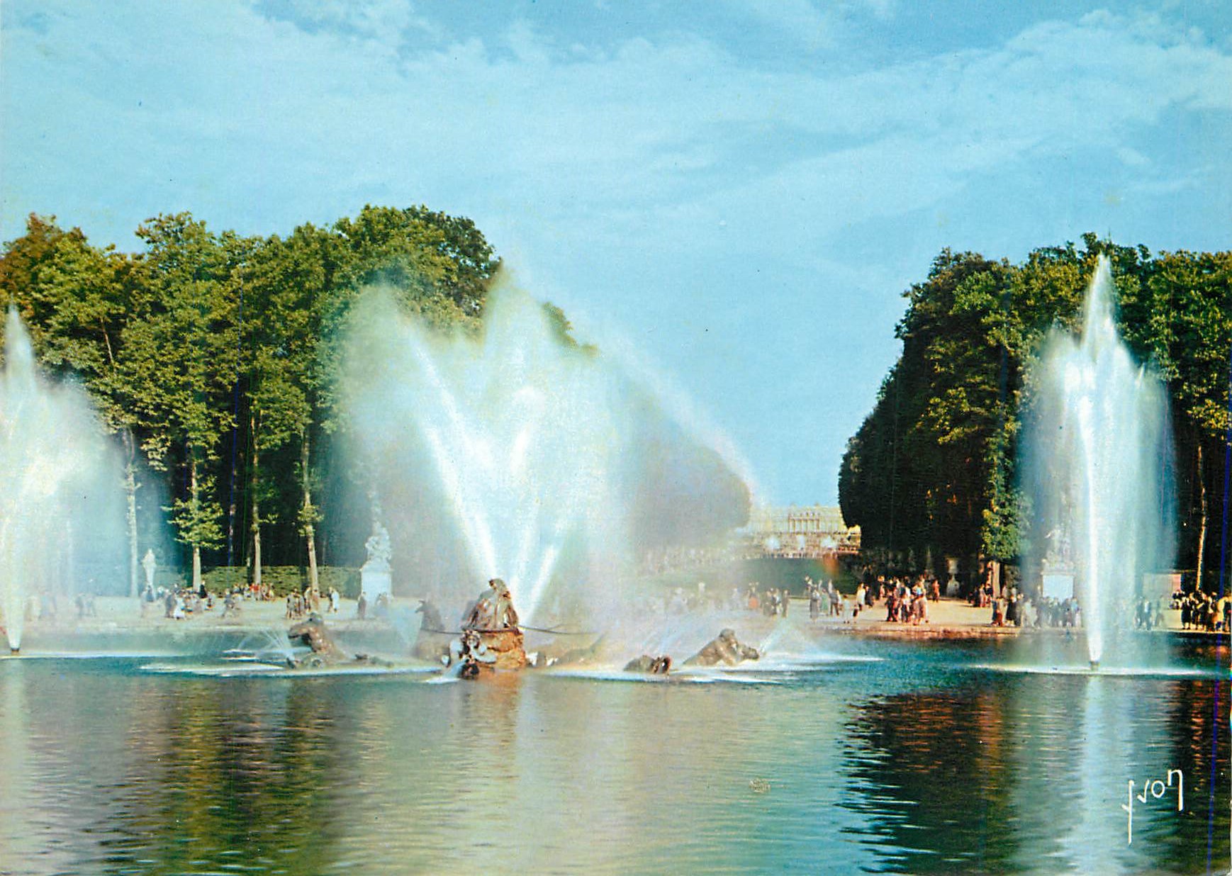 CPM Chateau de Versailles Bassin d'Apollon Apotheose du Roi Soleil