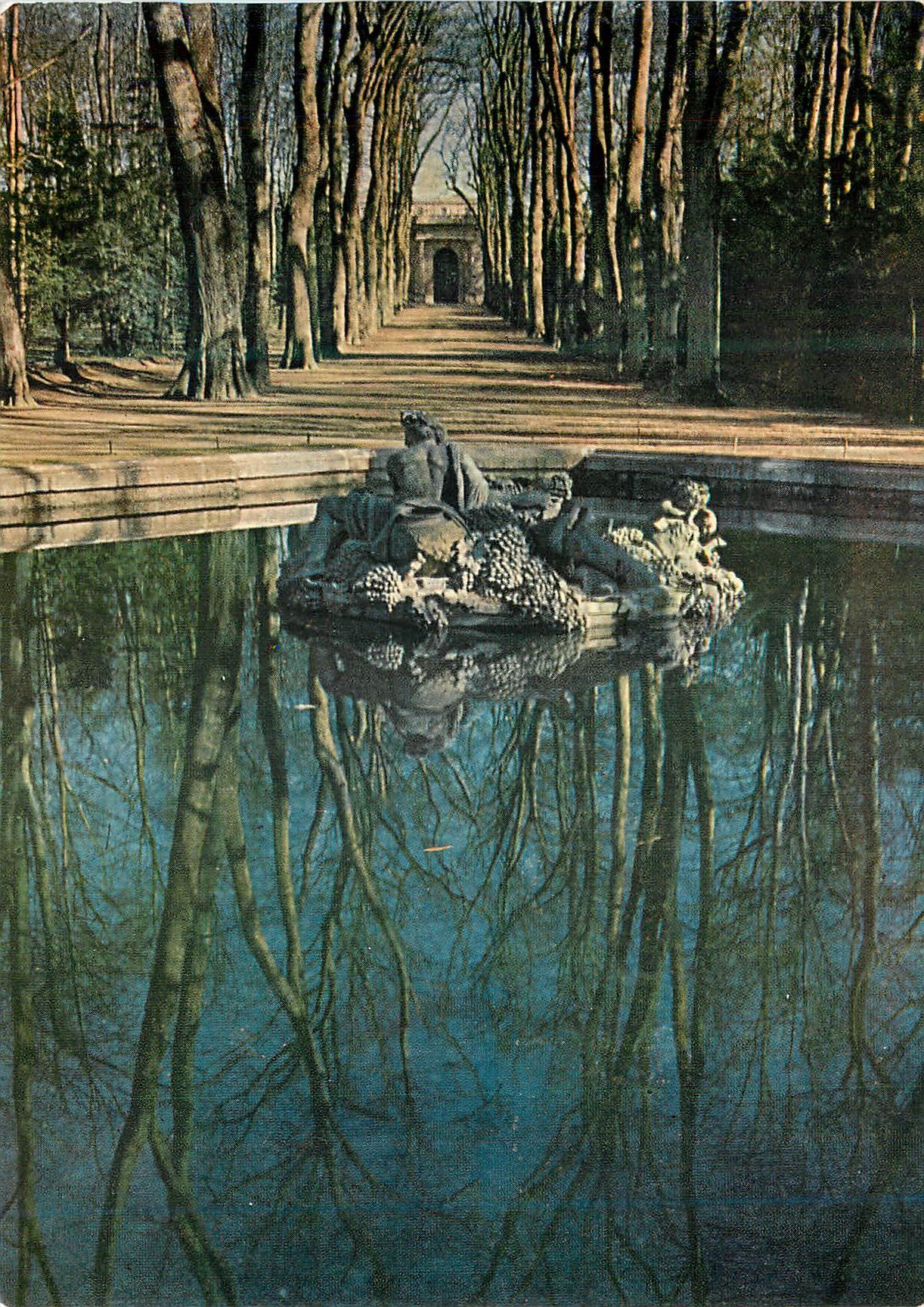 CPM Chateau de Versailles La fontaine de Bacchus ou de l'Automne