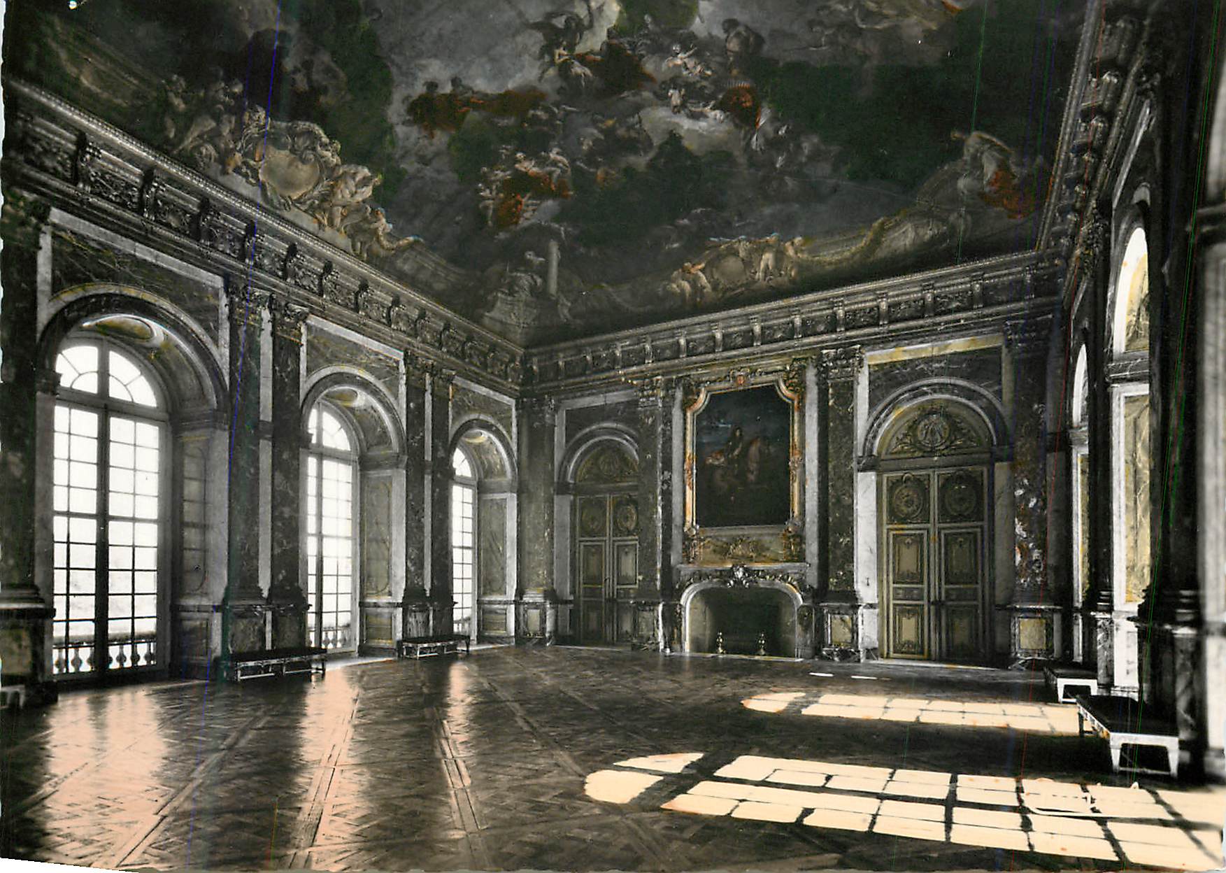 CPM Versailles Salon d'Hercule