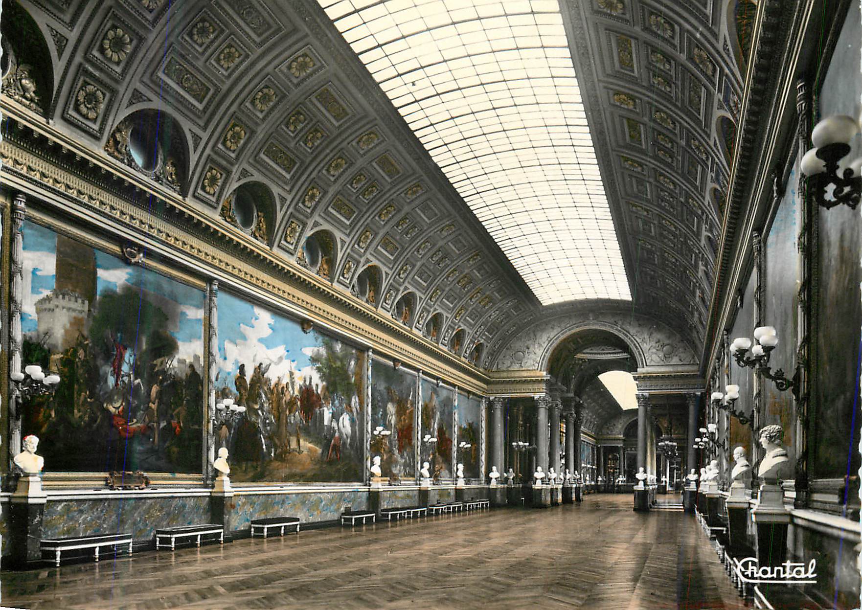 CPM Versailles Galeries des Barailles