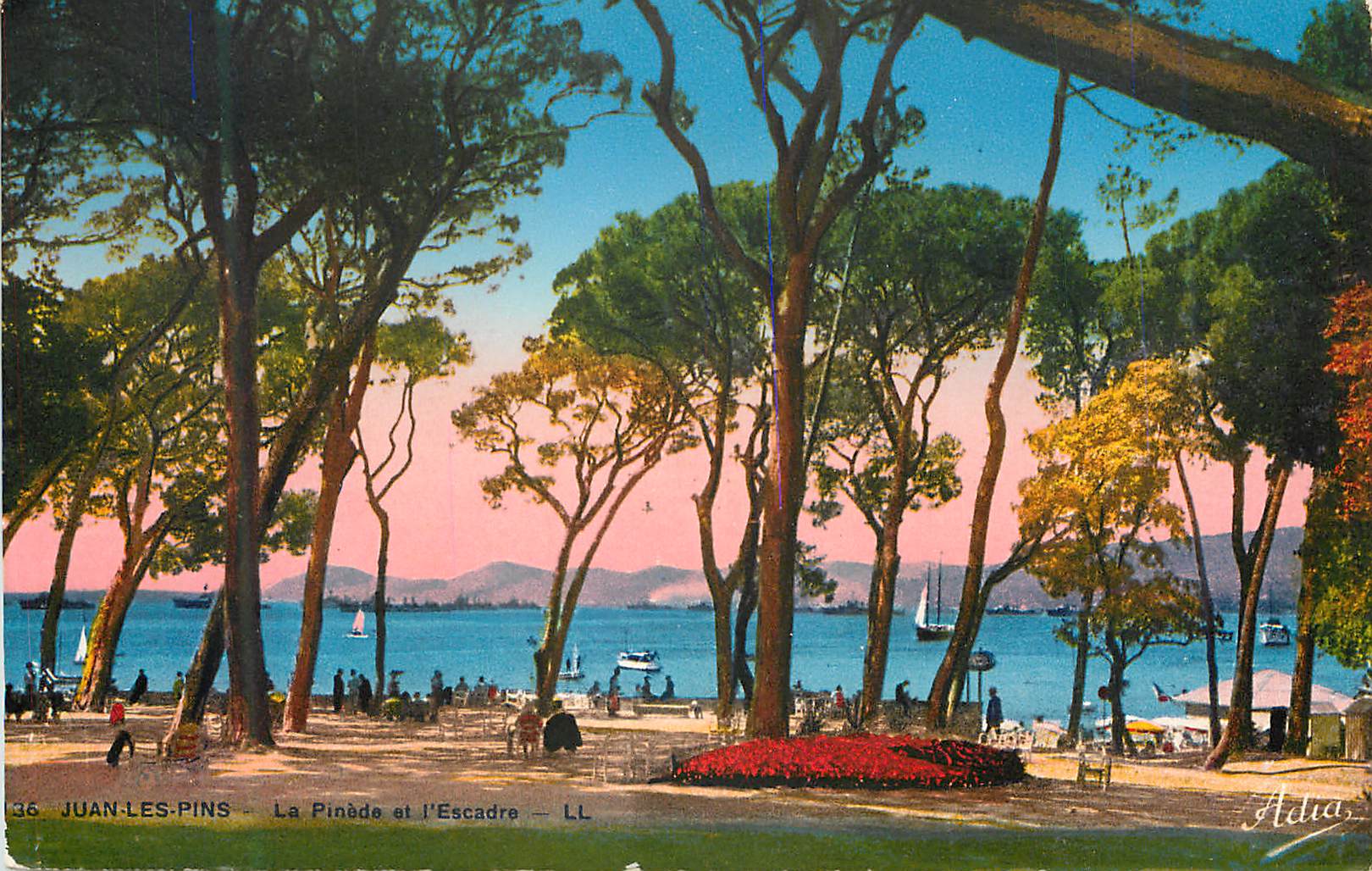 CPA Juan Les Pins La Pinede et l'Escadre