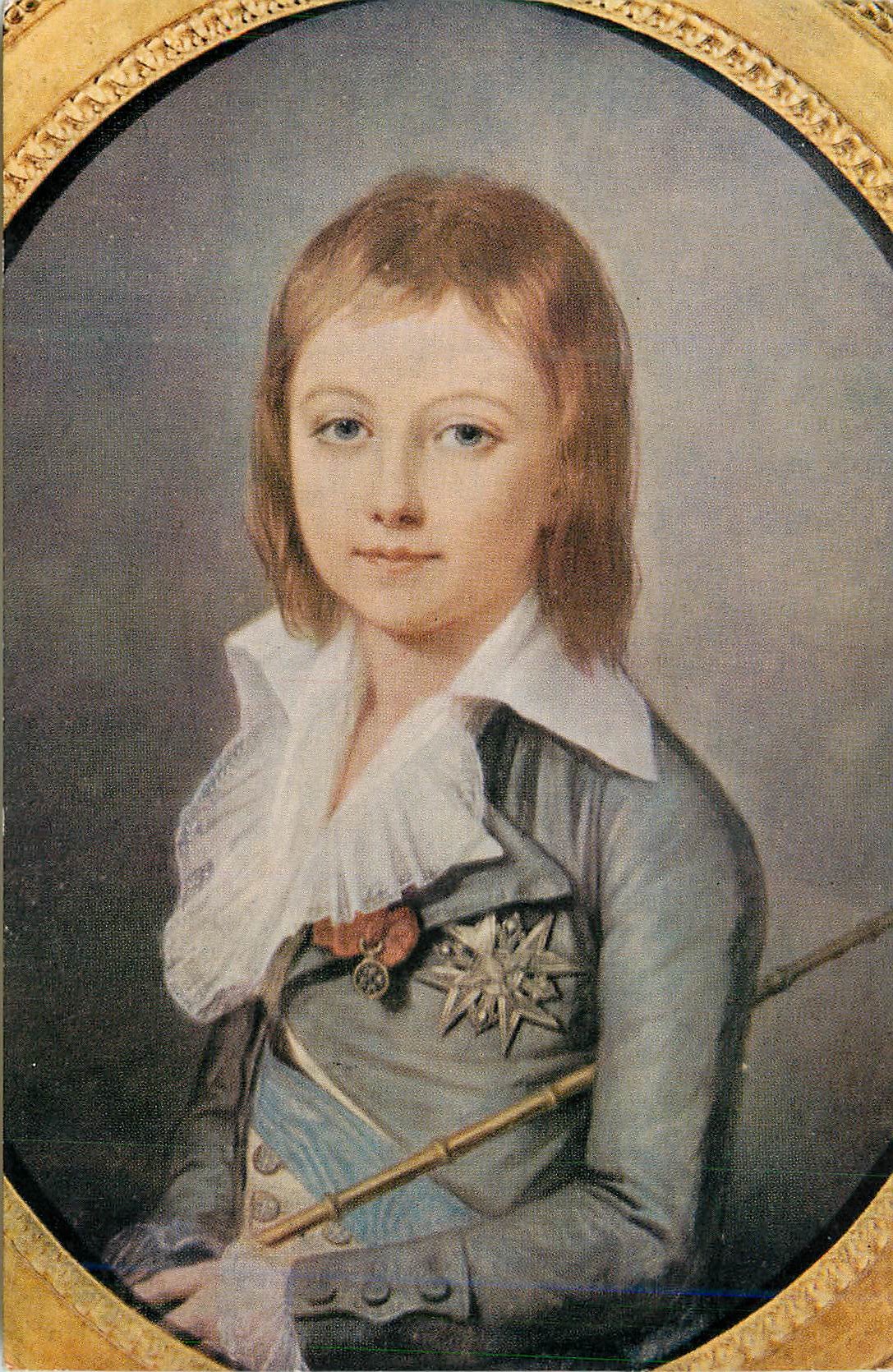 CPA Kucharski Alexandre Ecole polonaise Portrait de Louis XVII Versailles Chateau