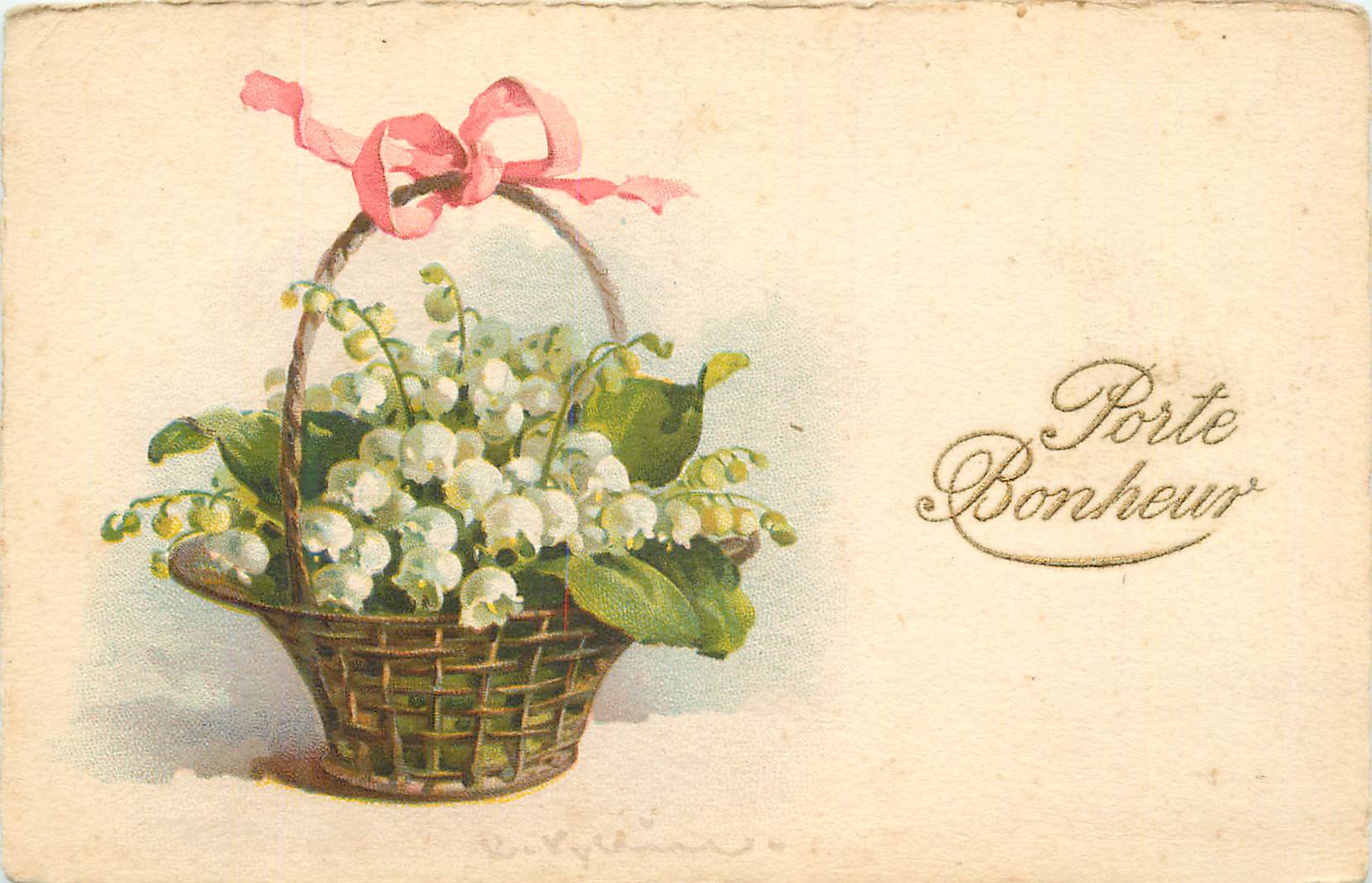 CPA Fleurs Muguet