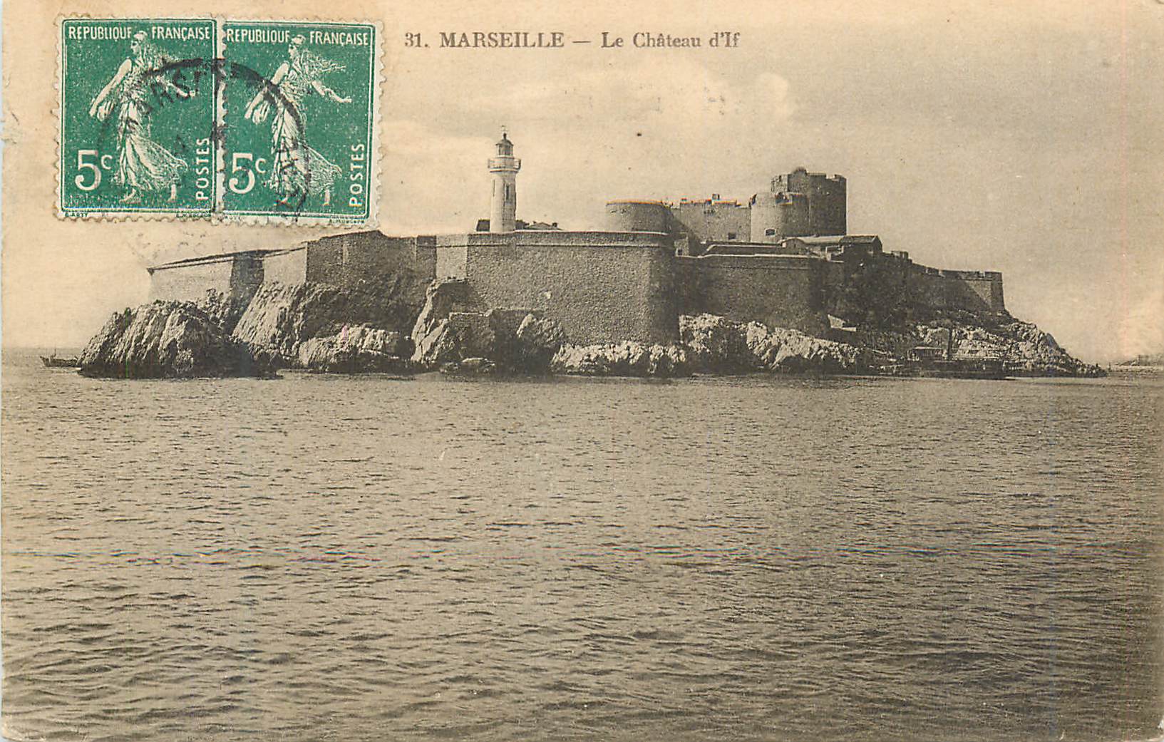 CPA Marseille Le Chateau d'If