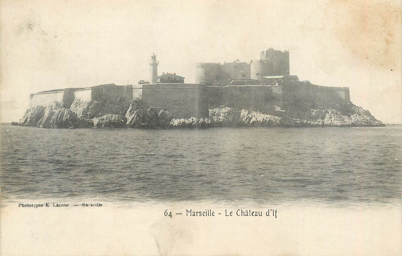 CPA Marseille Le Chateau d'If