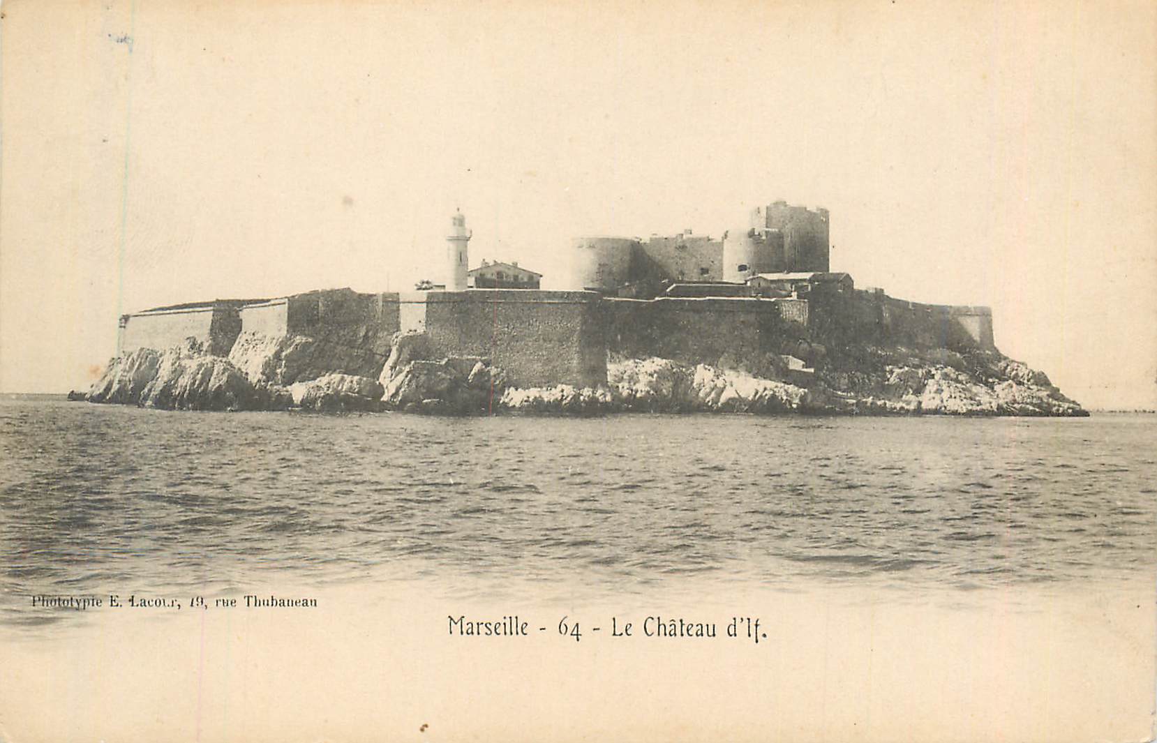 CPA Marseille Le Chateau d'If