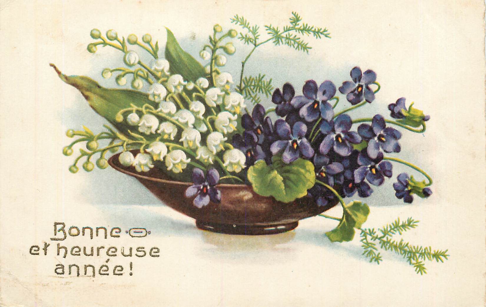 CPA Fleurs Muguet