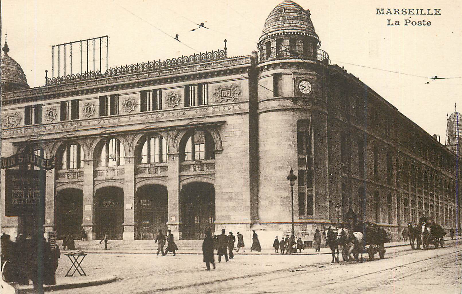 CPA Marseille La Poste
