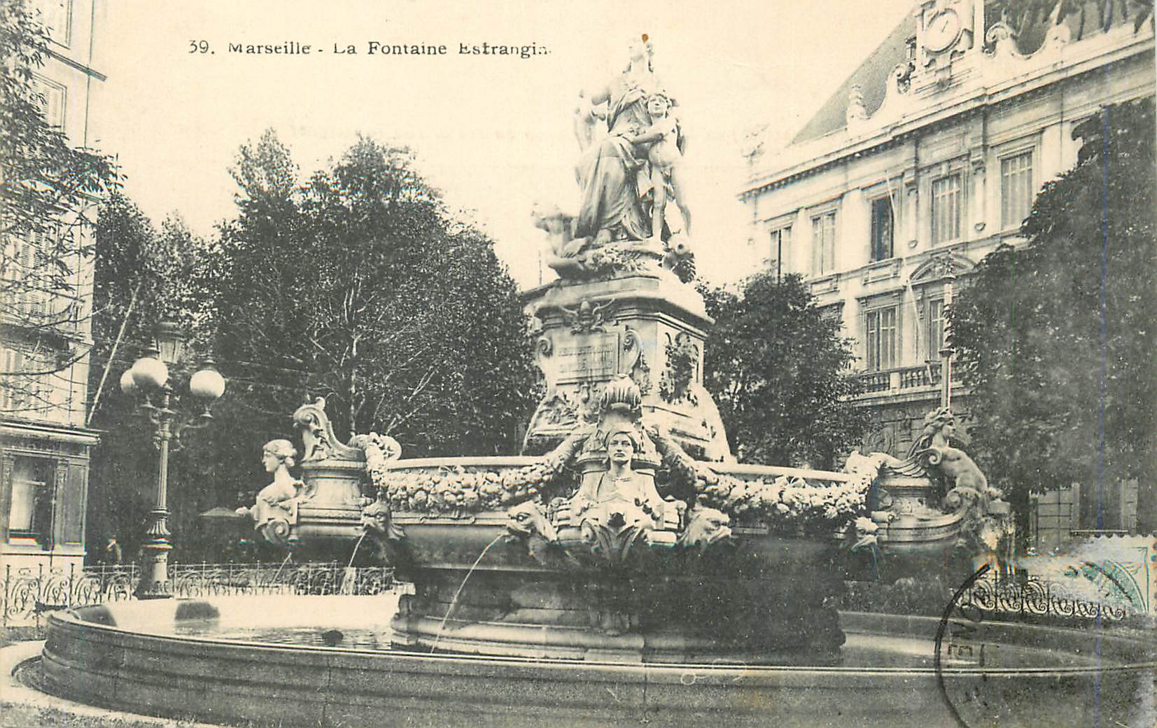 CPA Marseille La Fontaine Estrangis