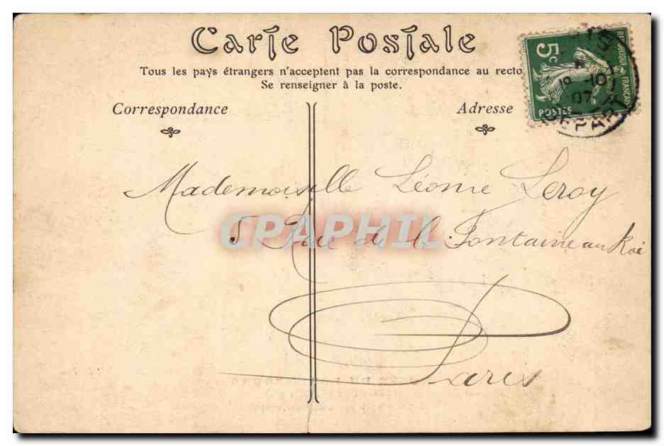 Musee du Luxembourg CµPA Comte du Nouy les porteurs de mauvaises nouvelles — Rückseite