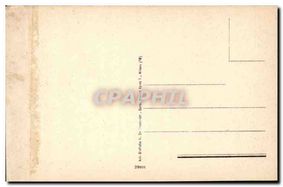 Italie Italia Roma CPA Porta Centrale di S Pietro Il Martirio dell Apostolo — Rückseite