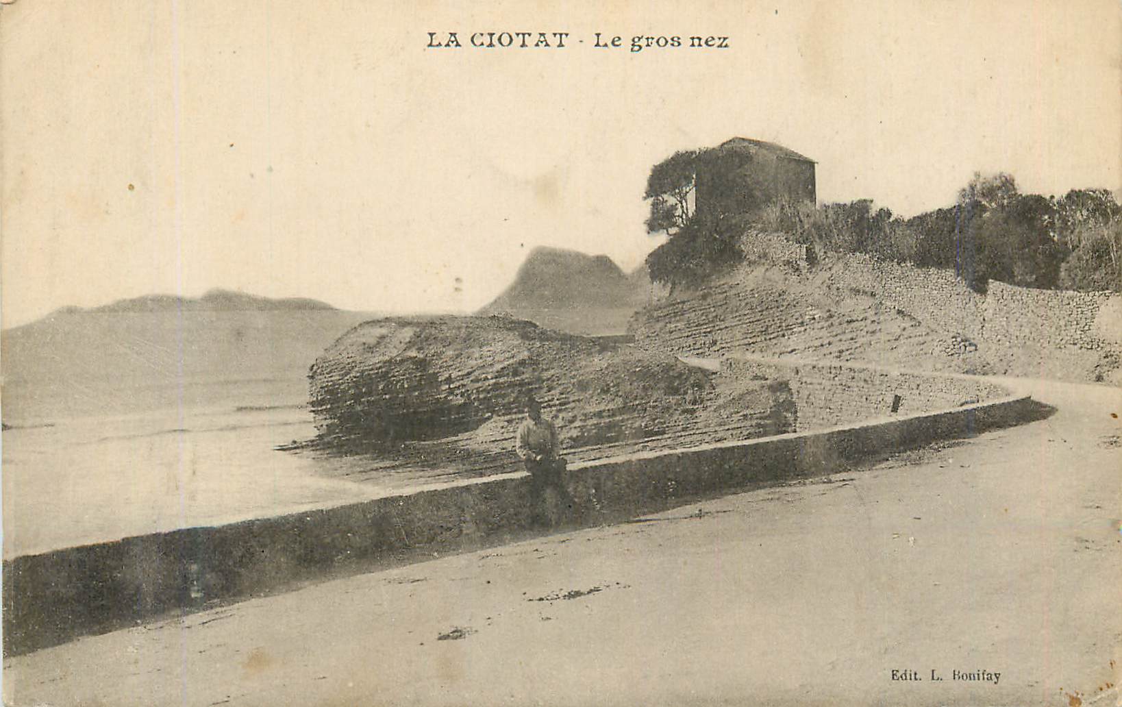 CPA La Ciotat Le gros nez